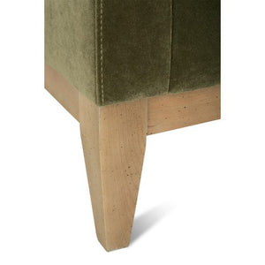 Leo Express Velvet Sofa-Blue Hand Home