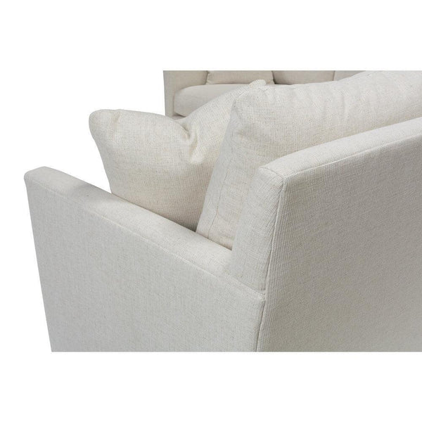 Lilah Sectional - Plush Crypton Chenille-Blue Hand Home