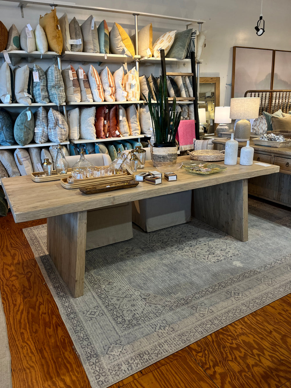 Linwood Dining Table - 96-Blue Hand Home