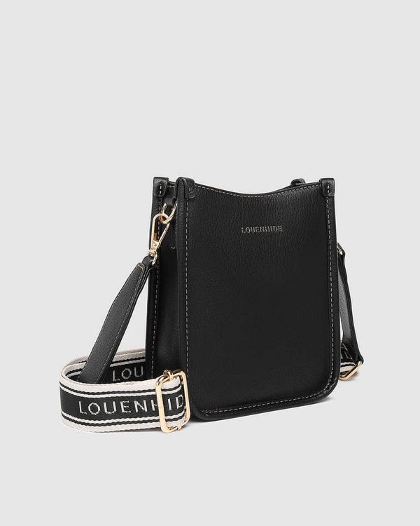 Parker Logo Crossbody Bag - Black-Blue Hand Home