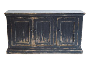 Mimi 3DR Cabinet - Reclaimed Pine-Blue Hand Home