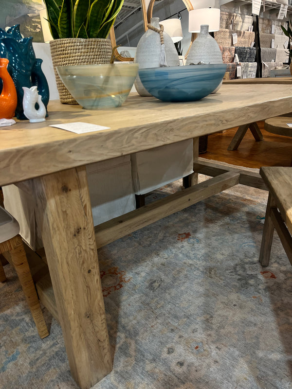 Drew Dining Table - 84-Blue Hand Home