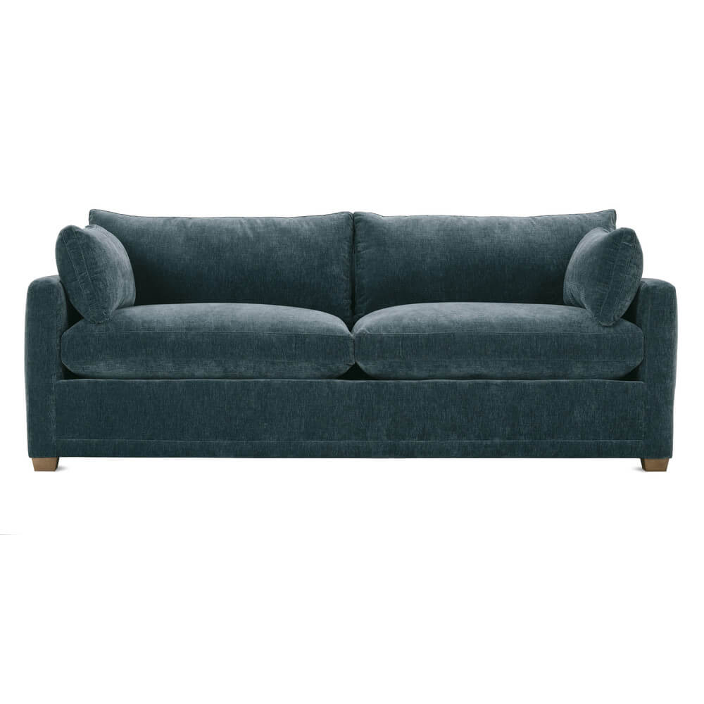 Express Sylvie 88" Sofa-Blue Hand Home