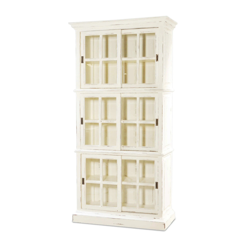 English Bookcase 1 Column-Blue Hand Home
