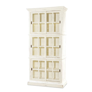 English Bookcase 1 Column-Blue Hand Home