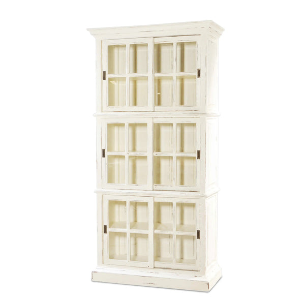 English Bookcase 1 Column-Blue Hand Home