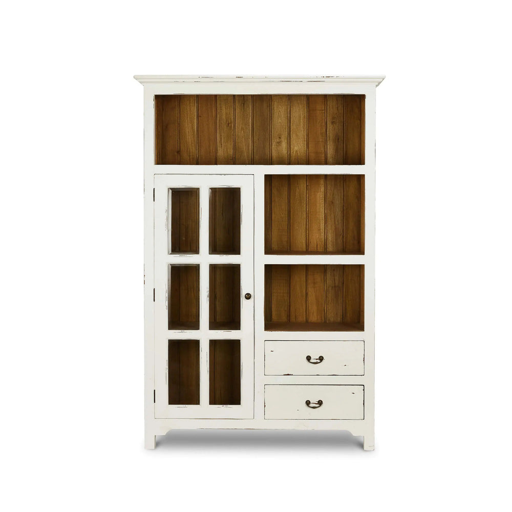 Aries Kitchen Single Door Cupboard-Blue Hand Home