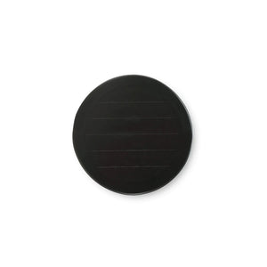 Luna Round 3 Tier Side Table In Batavia Black-Blue Hand Home