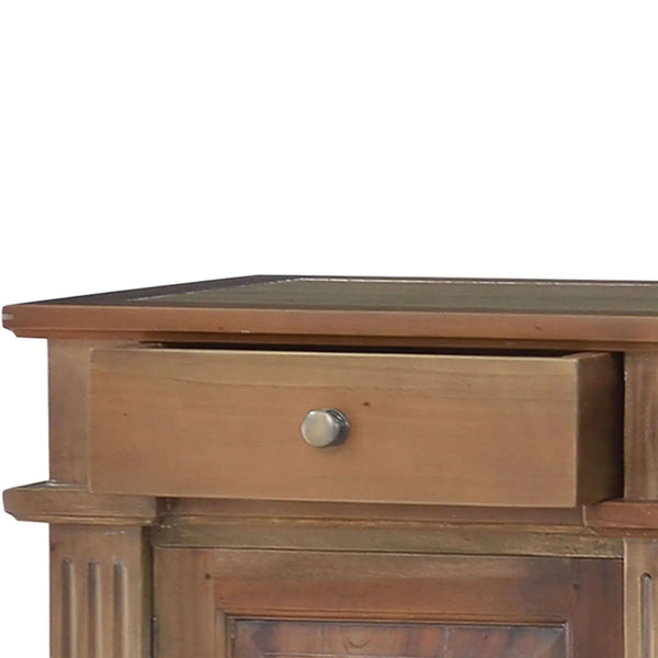 Roosevelt 4 Door 3 Drawer Sideboard-Blue Hand Home