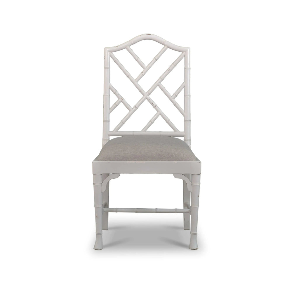 Martinique Bamboo Dining Chair-Blue Hand Home