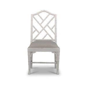 Martinique Bamboo Dining Chair-Blue Hand Home