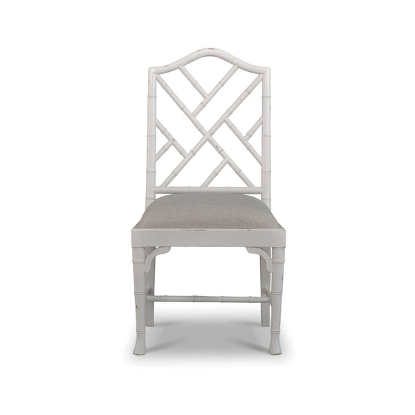 Martinique Bamboo Dining Chair-Blue Hand Home