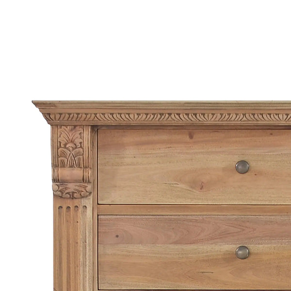 Charleston Tall Boy Dresser-Blue Hand Home
