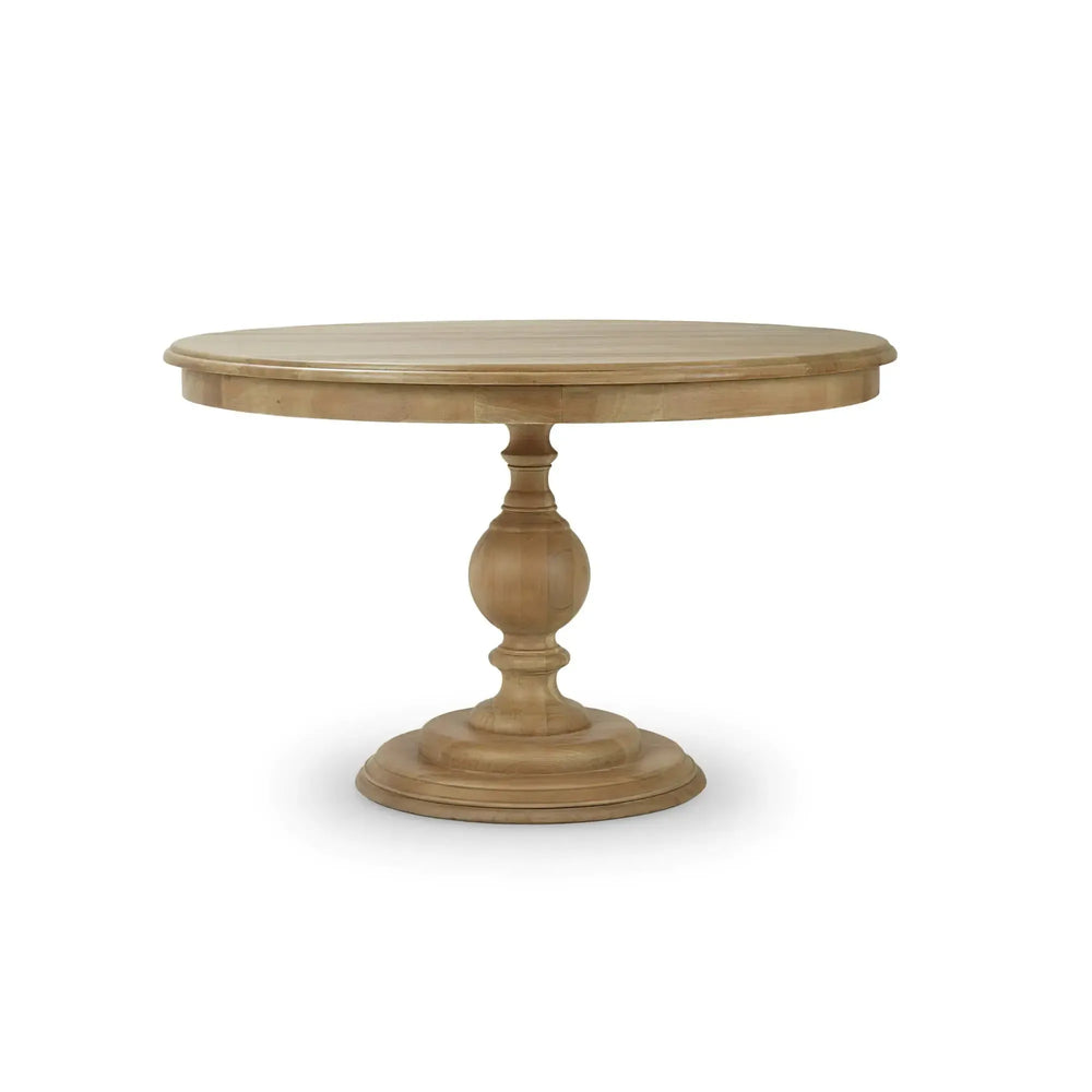 Gloucester Dining Table 48'' In Fruitwood-Blue Hand Home