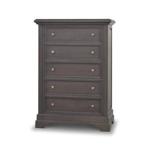 Huntley 5 Drawer Chest-Blue Hand Home