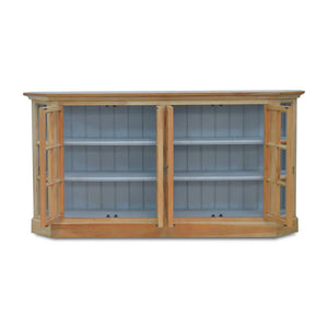Cape Cod Narrow Media Console-Blue Hand Home