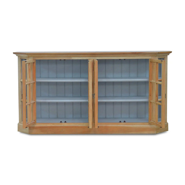 Cape Cod Narrow Media Console-Blue Hand Home