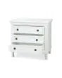 Hayward 3 Drawer Dresser Small In Architectural White-Blue Hand Home