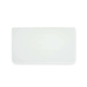 Hayward 3 Drawer Dresser Small In Architectural White-Blue Hand Home