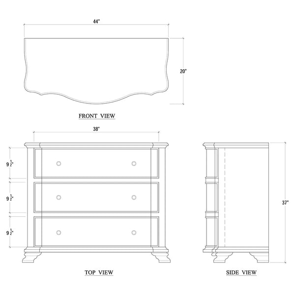 Davis Dresser-Blue Hand Home