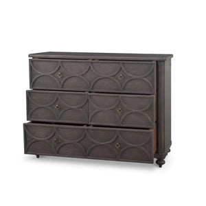 Savannah Dresser 3 Drawer Large-Blue Hand Home