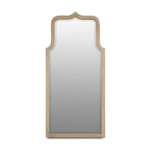 Yasmin Mirror in Sandbar-Blue Hand Home