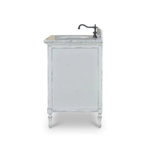 Carrington Single Vanity w/ Sink & Marble top-Blue Hand Home