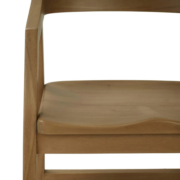 Wright Chair In Antique French Oak-Blue Hand Home