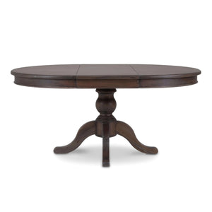 Farmhouse Round Extension Table 48'' extends to 67.5''-Blue Hand Home
