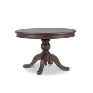 Farmhouse Round Extension Table 48'' extends to 67.5''-Blue Hand Home