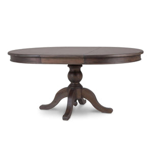 Farmhouse Round Extension Table 48'' extends to 67.5''-Blue Hand Home