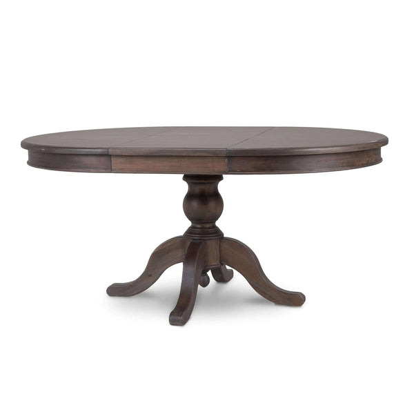 Farmhouse Round Extension Table 48'' extends to 67.5''-Blue Hand Home