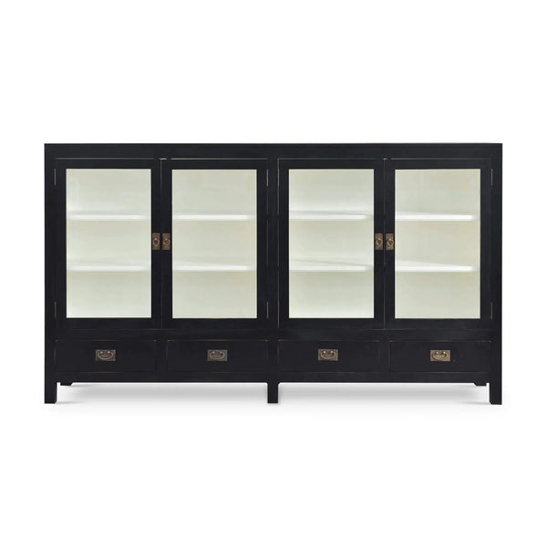 Kagu 4 Door Sideboard-Blue Hand Home