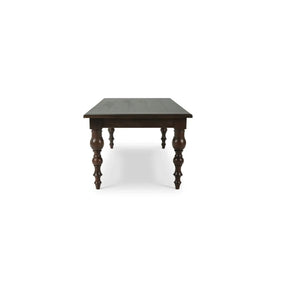 Madison Rectangular Dining Table 84" In Walnut-Blue Hand Home