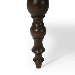 Madison Rectangular Dining Table 84" In Walnut-Blue Hand Home