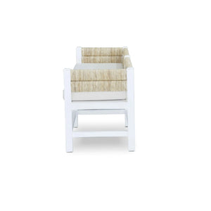 Hunter Bench w/ Cushion-Blue Hand Home