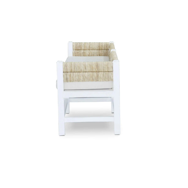 Hunter Bench w/ Cushion-Blue Hand Home
