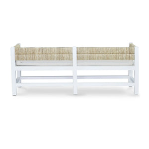 Hunter Bench w/ Cushion-Blue Hand Home