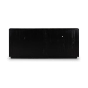 Vannes 4 Door Sideboard w/ Glass Shelves-Blue Hand Home