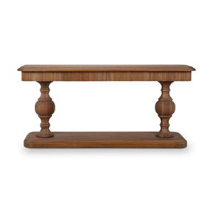 Kraton 2 Drawer Pedestal Console Table-Blue Hand Home