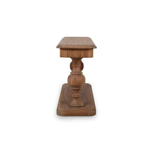 Kraton 2 Drawer Pedestal Console Table-Blue Hand Home