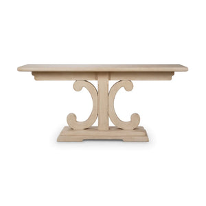 Fiona Pedestal Console Table-Blue Hand Home