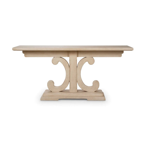 Fiona Pedestal Console Table-Blue Hand Home