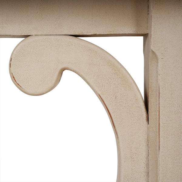 Fiona Pedestal Console Table-Blue Hand Home