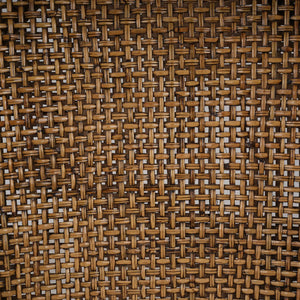 Savanah Rattan Dining Chair w/ Seat Cushion-Blue Hand Home