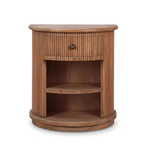 Kraton 1 Drawer Side table-Blue Hand Home