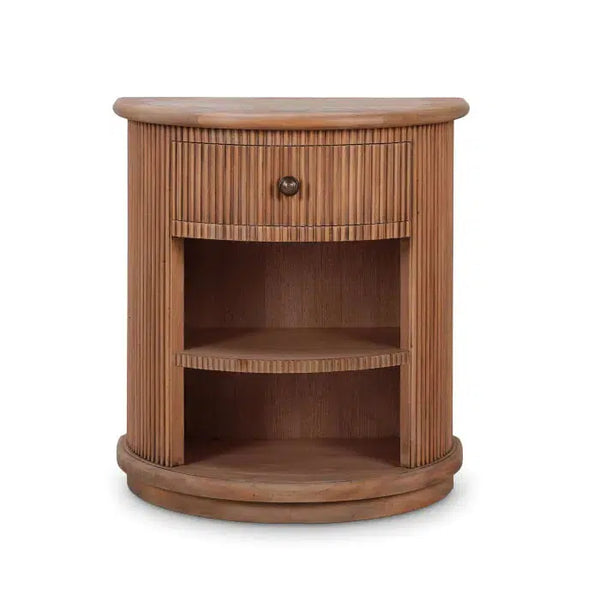 Kraton 1 Drawer Side table-Blue Hand Home