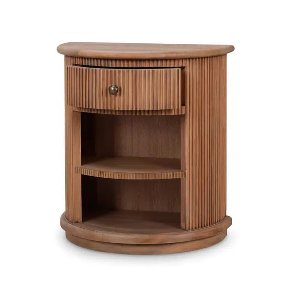 Kraton 1 Drawer Side table-Blue Hand Home