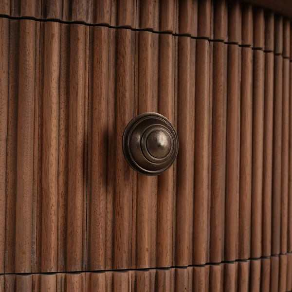 Kraton 1 Drawer Side table-Blue Hand Home