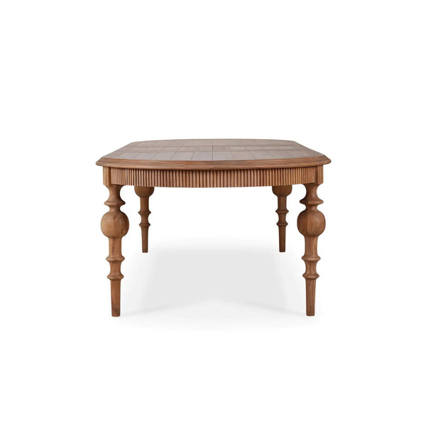 Kraton Extension Dining Table 80" extends to 102"-Blue Hand Home